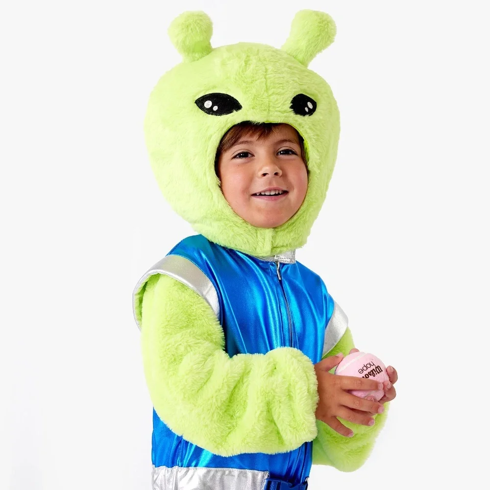 Green Alien Astronaut Light-Up Costume - PBK